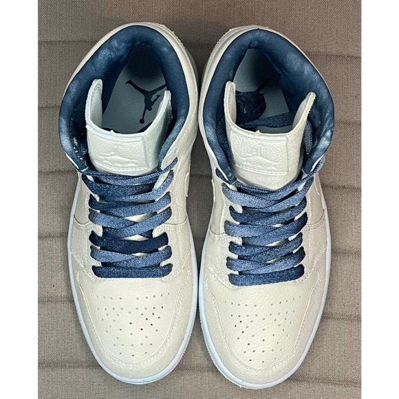 Air Jordan 1 Mid Sandrift/Sail (Women's) Size 7W - Picture 7 of 12